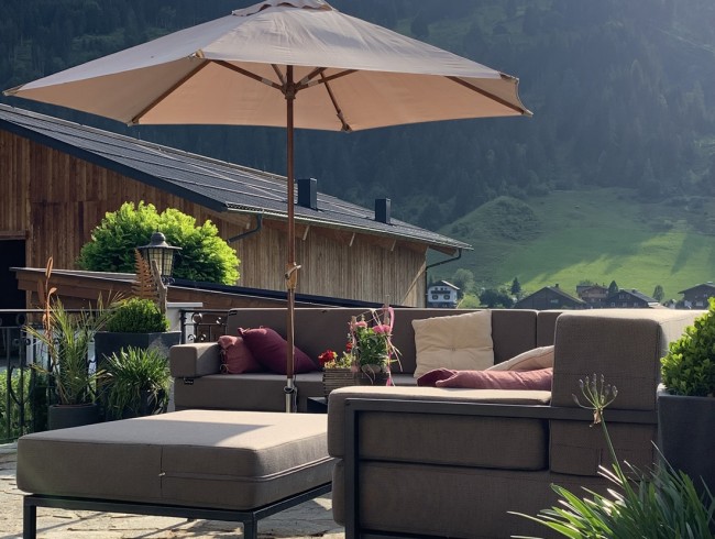 Sonnenterrasse zum Abschalten